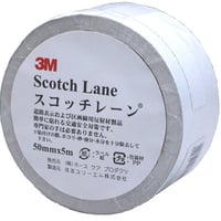 安全対策テープ　スコッチレーン　ＳＬ５０×５ＷＨ　50mm×５ｍ　ホワイト