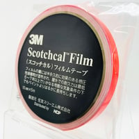 スコッチカルフィルムテープ　ＳＣ１０×５ＫＰＩ　１０㎜×５m　蛍光ピンク