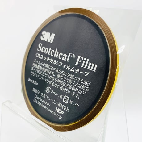 スコッチカルフィルムテープ　ＳＣ３×５ＭＧＬ　３㎜×５m　メタリックゴールド