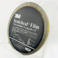 スコッチカルフィルムテープ　ＳＣ５×５ＧＬ　５㎜×５m　 ゴールド