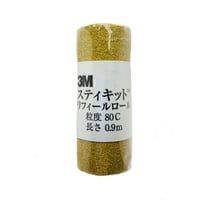 スティキットリフィルロール　Ｒ＃８０　64mm×0.8m　粒度#80