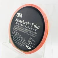 スコッチカルフィルムテープ　ＳＣ３×５ＫＯＲ　３㎜×５m　蛍光オレンジ
