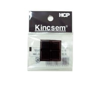 クッションゴム　ブラックシリーズ　１００４ＢＰ　Ｈ4.5ｍｍ×15.0ｍｍ　角　4個入