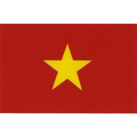 スコッチカル国旗シール　ベトナム　Ｓサイズ　16mm×24mm