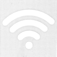 スコッチカルサインシール　ＳＣ５００Ｗ－ＷＦ　９０㎜マークだけが残るタイプ　Ｗｉ－Ｆｉマークホワイト