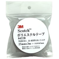 ポリエステルテープ　８４２２B　２５×３　25mm×３ｍ
