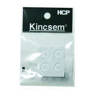 クッションゴム　クリアシリーズ　５３１２ＣＰ　Ｈ3.6mm×直径12.7mm　４個入