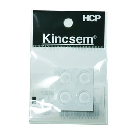 クッションゴム　クリアシリーズ　５３１２ＣＰ　Ｈ3.6mm×直径12.7mm　４個入