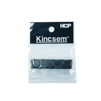 クッションゴム　ブラックシリーズ　５０１２ＢＰ　Ｈ3.6mm×直径12.7mm　４個入