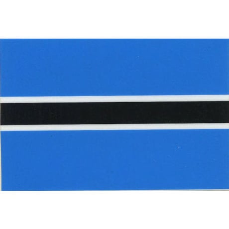 スコッチカル国旗シール　ボツワナ　Ｓサイズ　16mm×24mm