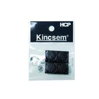 クッションゴム　ブラックシリーズ　１０３０ＢＰ　Ｈ3.0mm×直径15.0mm　４個入