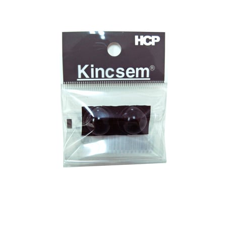 クッションゴム　ブラックシリーズ　５０１７ＢＰ　Ｈ9.7mm×19.1mm　２個入