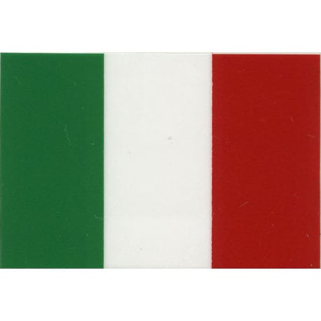 スコッチカル国旗シール　イタリア　Mサイズ　30mm×45mm