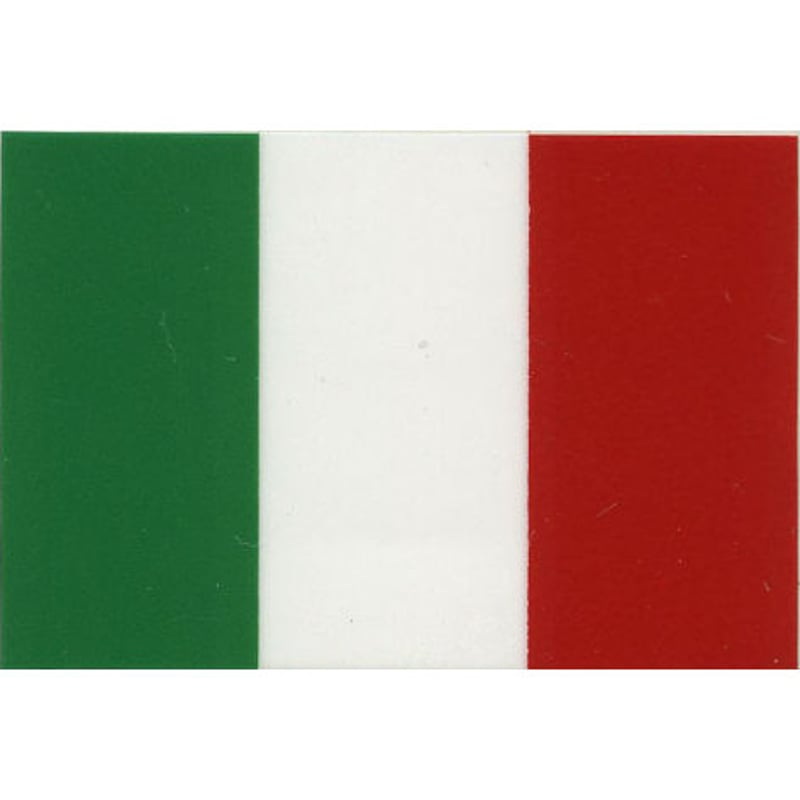 スコッチカル国旗シール イタリア Lサイズ 100mm×150mm | HCP 