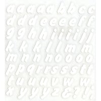 スコッチカルインレタシート　15mmセットパック　書体  ブラッシュ　小文字　ＪＣ６ＣＳ－２７　マットホワイト