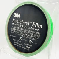スコッチカルフィルムテープ　ＳＣ１０×５ＫＧＲ　１０㎜×５m　蛍光グリーン