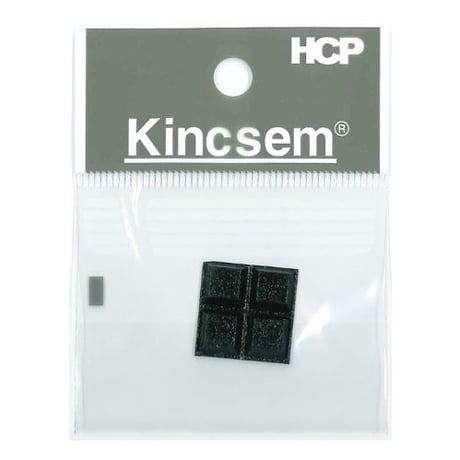 クッションゴム　ブラックシリーズ　１０１７ＢＰ　Ｈ3.0mm×10mm　角　４個入