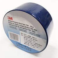 プラスチックフィルムテープ　７６４   ＢＵＬ　50.8mm×32.9ｍ　  青