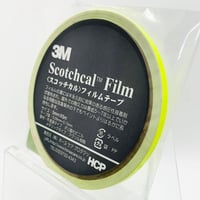 スコッチカルフィルムテープ　ＳＣ５×５ＫＹＥ　５㎜×５m　 蛍光イエロー