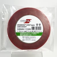 ＵＨＢアクリルフォームテープ　 ＵＨＢ０３０５０Ｔ　１２×１１　１２ｍｍ×１１ｍ