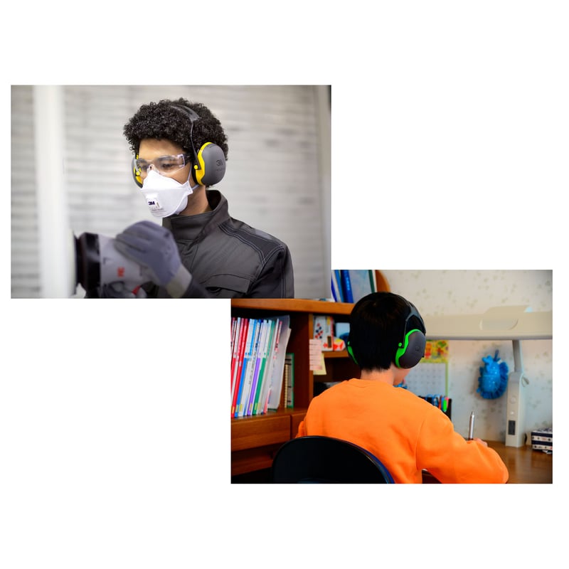 3M PELTOR イヤーマフ X1A ヘッドバンドタイプ | HCP