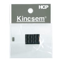 クッションゴム　ブラックシリーズ　１０１１ＢＰ　Ｈ2.0mm×5.5mm×15.5mm　４個入