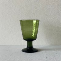 星耕硝子 短脚ワイングラス・角