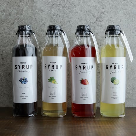 KAWAZOE FRUIT　BLUEBERRY SYRUP（ブルーベリー）＊