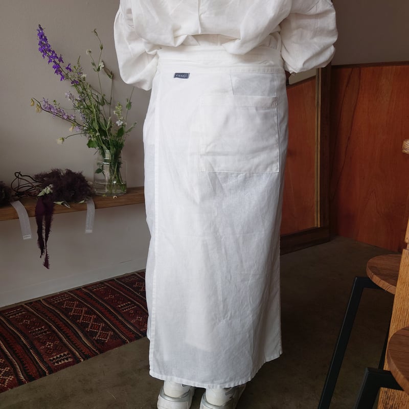 ソムリエエプロン white | cosaji 食 暮らし こだわり 台所 つくば