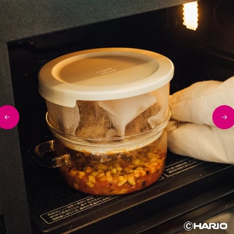 HARIO ガラスのせいろ蒸し器