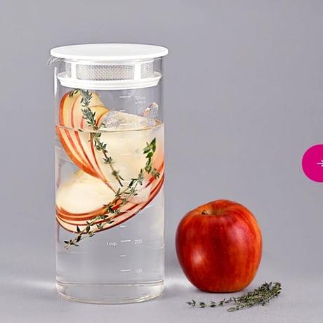 HARIO SLOWRA 耐熱ガラス フルーツピッチャー 700mL