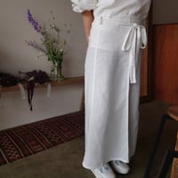 ソムリエエプロン white