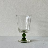 星耕硝子 珠足角ワイングラス