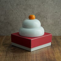 波佐見 光春窯 鏡餅の食器