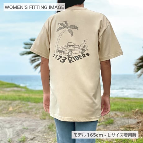 【ウィメンズ】T-shirts "1173Riders" - Right Brown