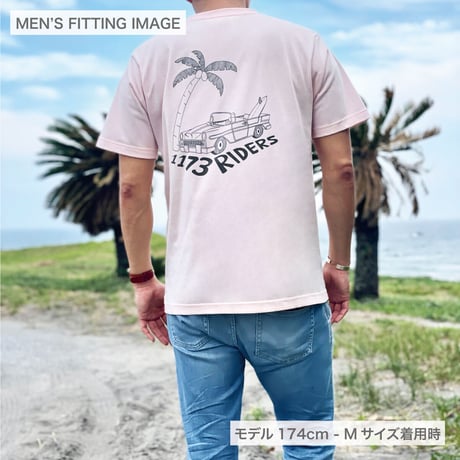 【メンズ】T-shirts "1173Riders" - Pink
