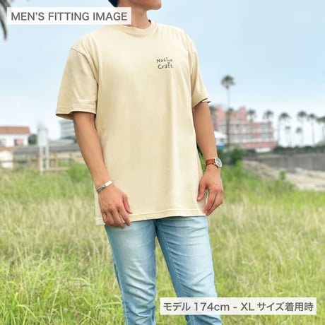 【メンズ】T-shirts "1173Riders" - Right Brown