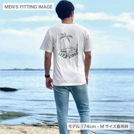 【メンズ】T-shirts "1173Riders" - White