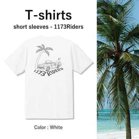 【ウィメンズ】T-shirts "1173Riders" - White