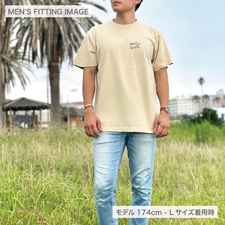 【メンズ】T-shirts "1173Riders" - Right Brown
