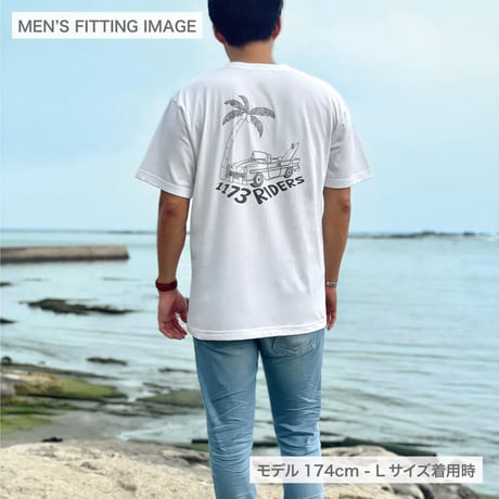 【メンズ】T-shirts "1173Riders" - White