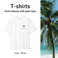 T-shirts "Palm tree" - White