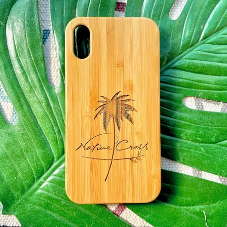 iPhone case  (Palm Tree)  # Bamboo （竹）