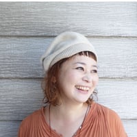 mature ha.  タックギャザーリブ ラムベレー beret tuck&gather rib lamb