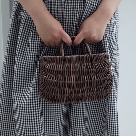 ラトヴィア カゴbag 小