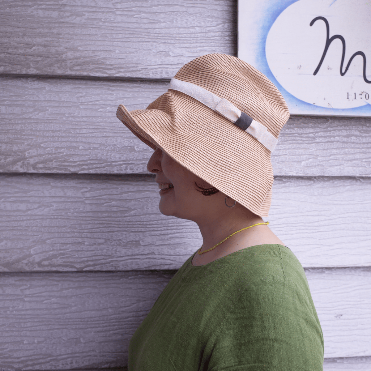 マチュアーハ　mature ha.BOXED HAT 11cm brim マチュアーハ mature ha. BOXED HAT mature ha. |マチュアーハ