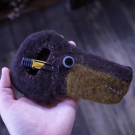 Hand Made Felt NICOちょこっとペンケース