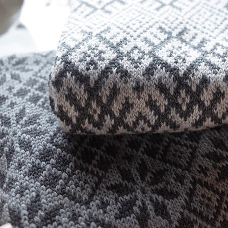ラトヴィア  メリノwoolマフラー