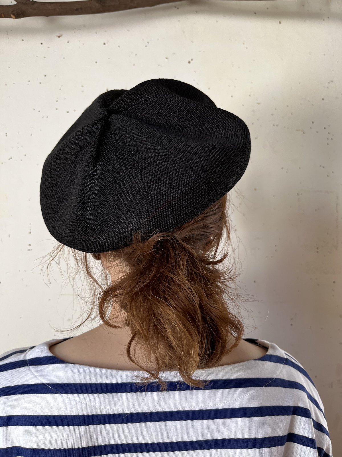 mature ha. シルクベレー beret top gather big silk(カラー mature ha. シルクベレー beret top gather big silk(カラー