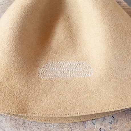 mature ha. フリーハット バックステッチ free hat back stitch